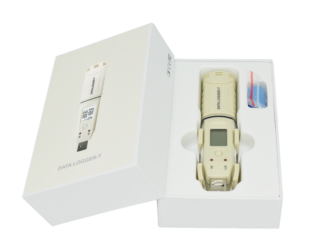 Mini Temperature USB Data Logger -30C to +80C Memory Data 61440 Li-Battery