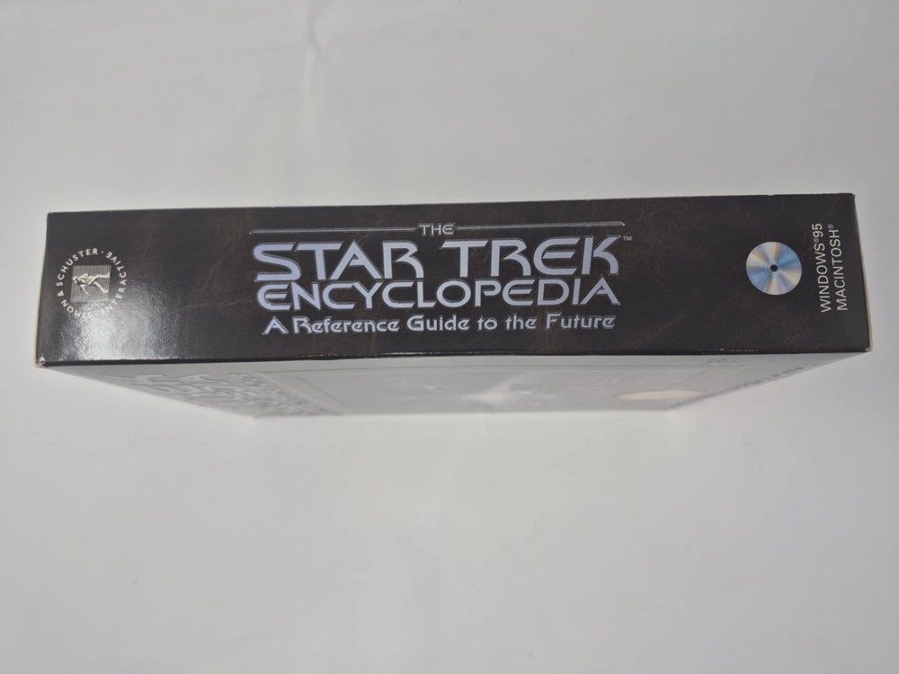 Star Trek Interactive Encyclopedia 3.0 CD-ROM 1997 MacWindows 95 PC BIG BOX