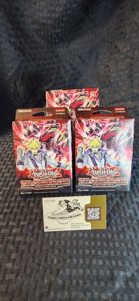 Konami YuGiOh! Crimson King Play Set