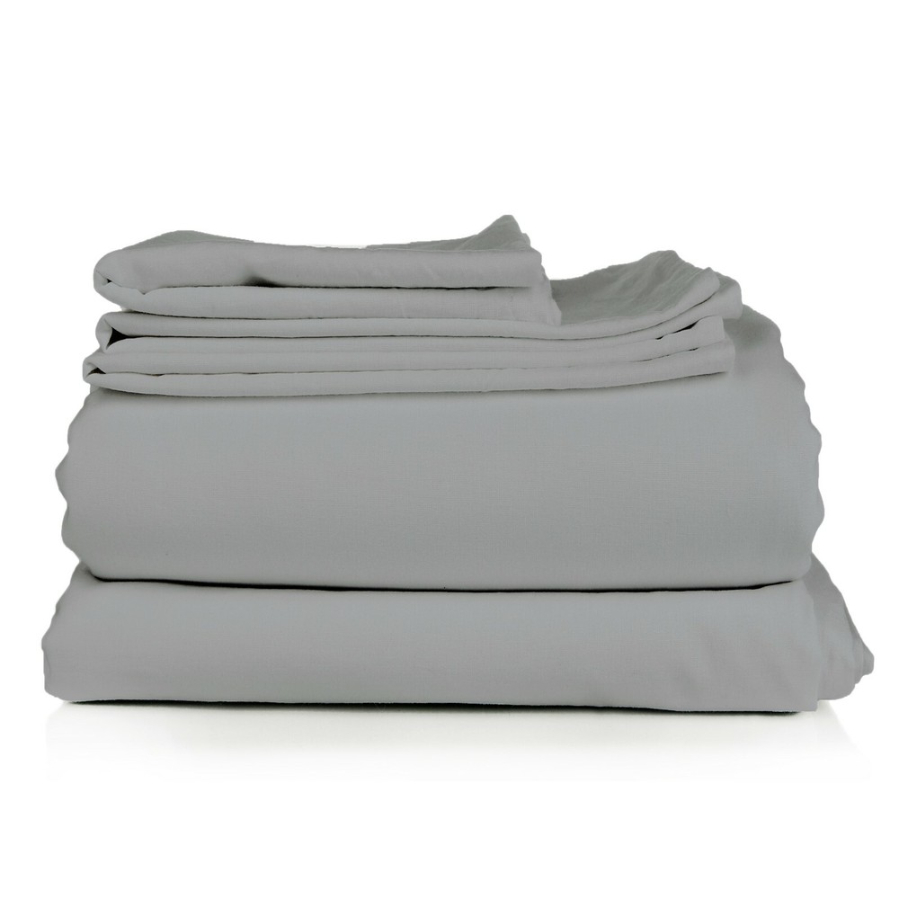 BED SHEETS 1800 THREAD COUNT BAMBOO COTTON FEEL KING QUEEN FOR DEEP POCKETS