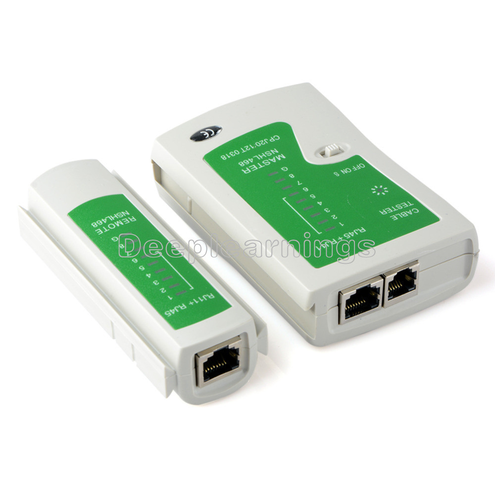 New RJ45 RJ11 Cat5e Cat6 Network Lan Cable Tester Test Tool