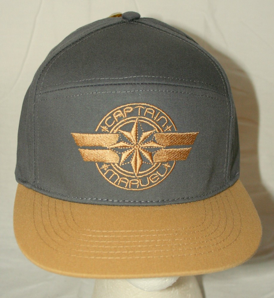 Marvel Comics Captain Marvel Baseball Cap Hat New Snap back OSFM M/L