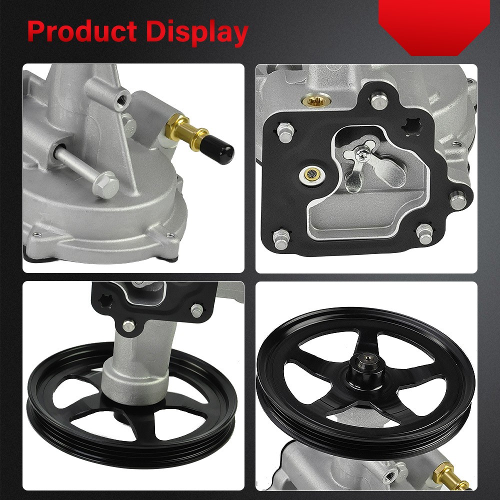 Vacuum Pump&Belt For Chevrolet Suburban Tahoe Silverado GMC Yukon Escalade 15-20
