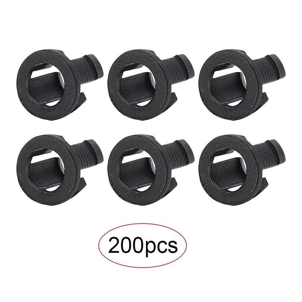 200PCs LED Holder Electronic Component Accessory Diode Bracket Mount Plastic