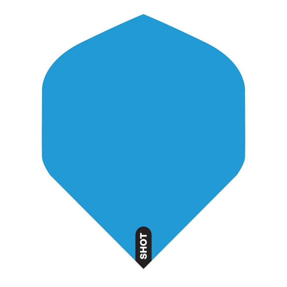 Shot Dart Flight Set Standard Blue