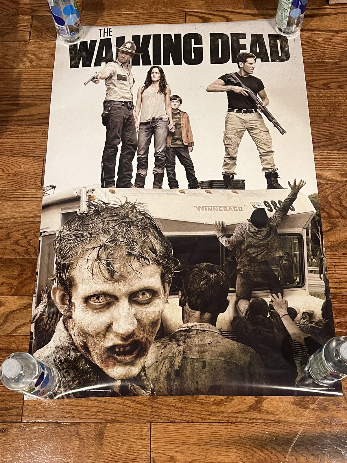 The Walking Dead Poster - 24" x 36" Bus Zombies