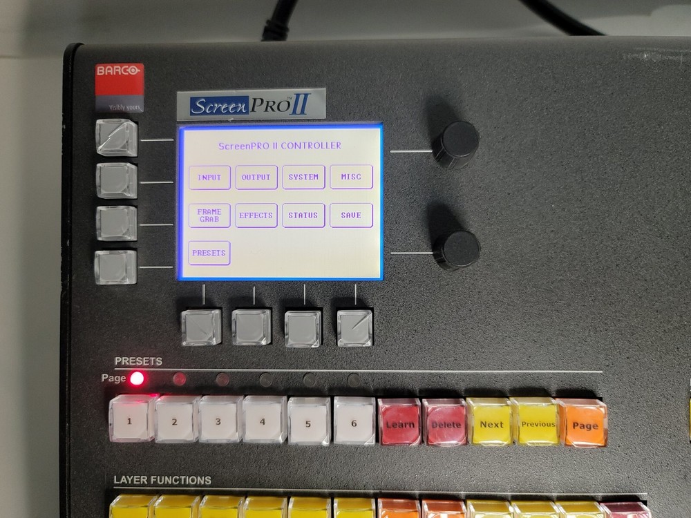 Barco Screen Pro II Controller