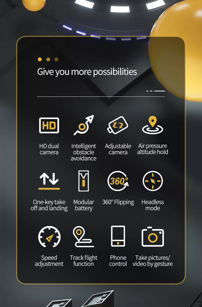 RTH106 Quadcopter Drone