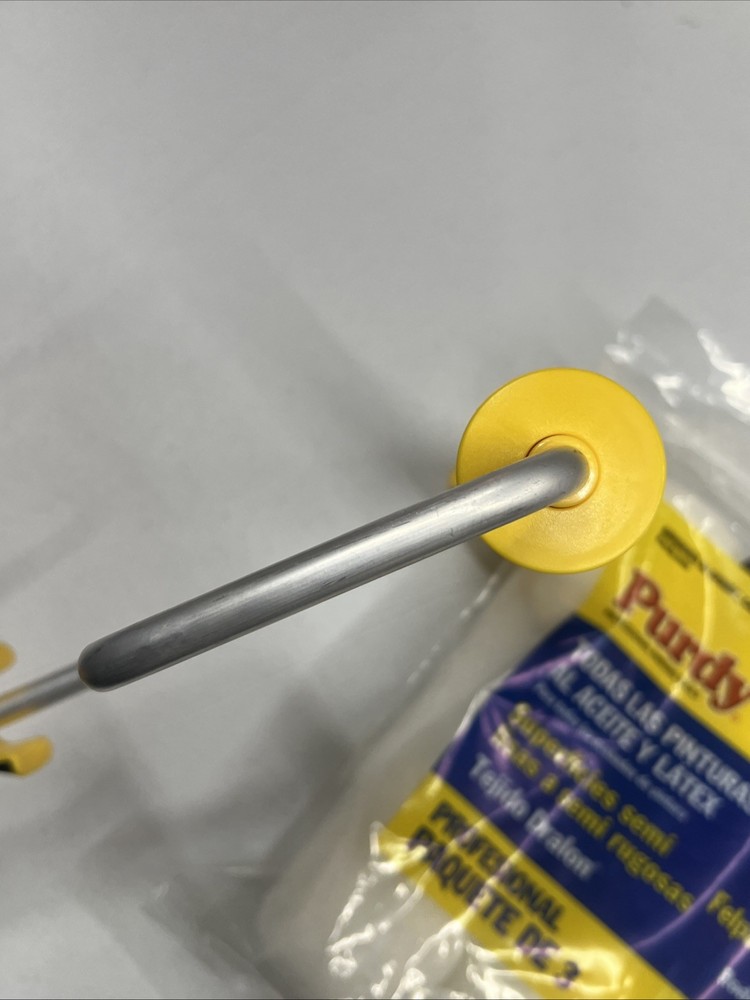 Purdy 9” Paint Roller Frame & 3pk White Dove Rollers Set & 2pk 3/4 Core Rollers