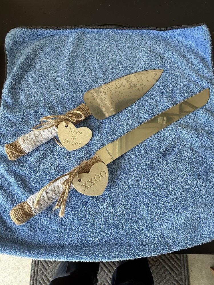 Wedding Cake Serving Set