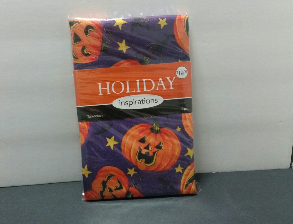 Halloween Pumpkin Tablecloth