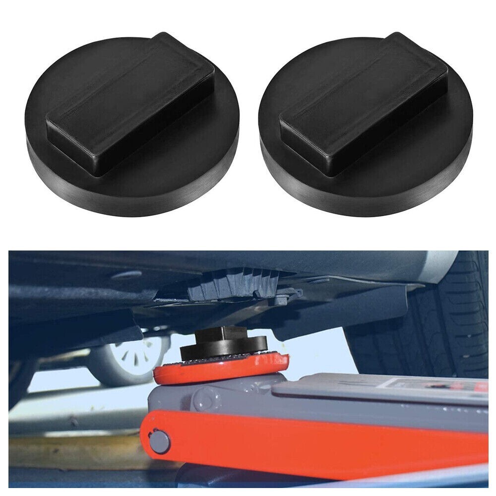 2PCS Square Polyurethane Jack Pad Adapter Frame Rail Protector for BMW & Mini