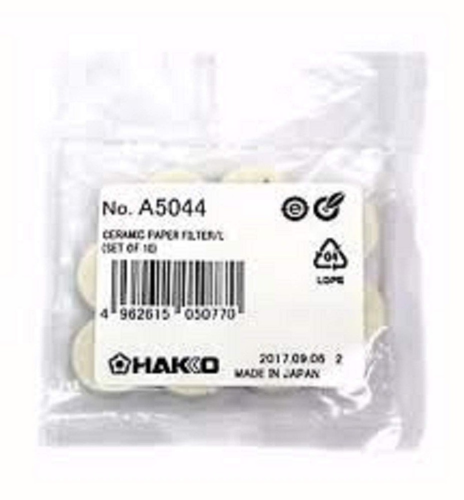 Hakko A5044 Ceramic Filter 10 Pack for Desoldering Tools