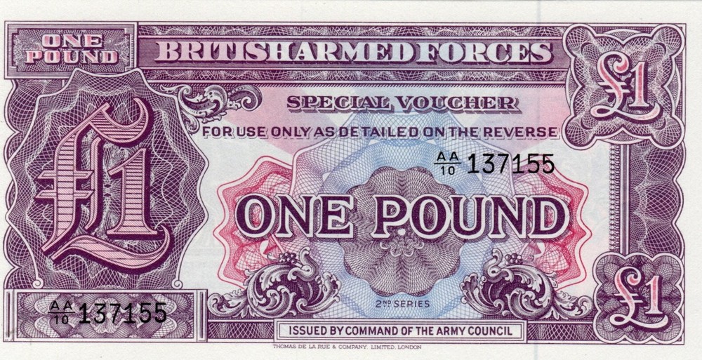 Banknote Great Britain (MPC) PM22a 1 Pound 1950