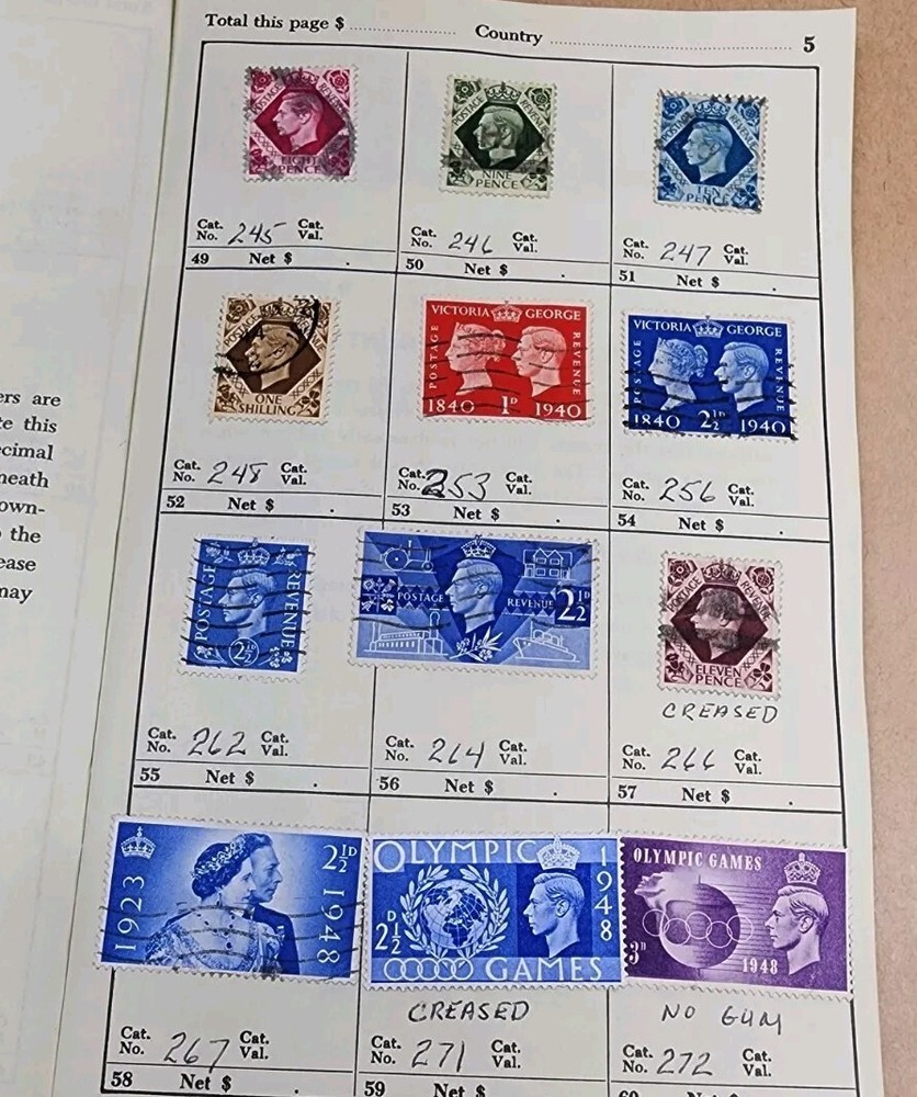 canada stamp lot