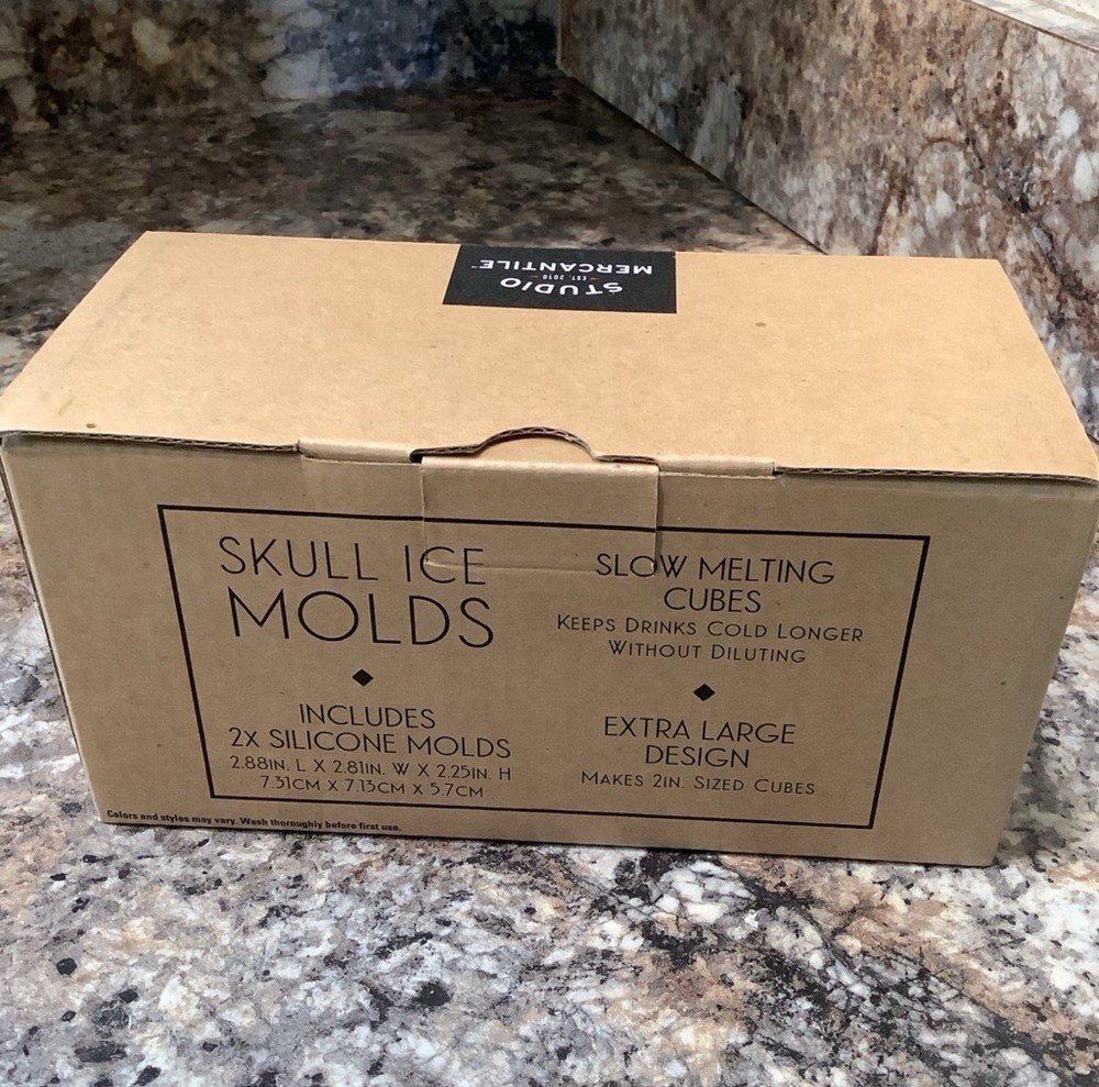 Skull Ice Cube Molds