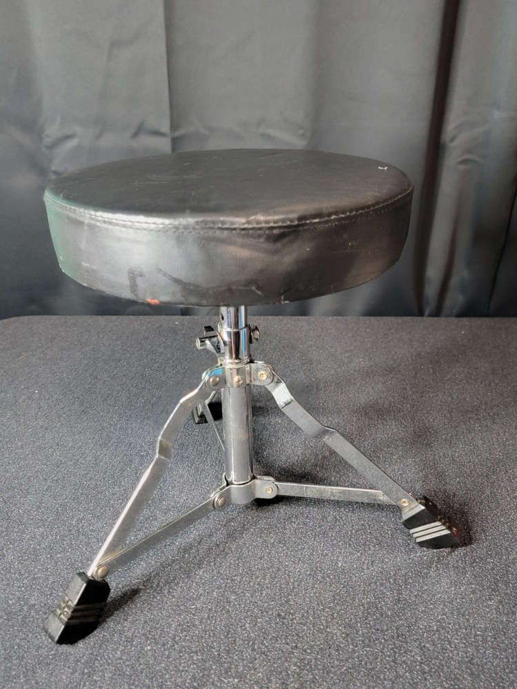 Padded 10" Round Adjustable Drum Stool Throne