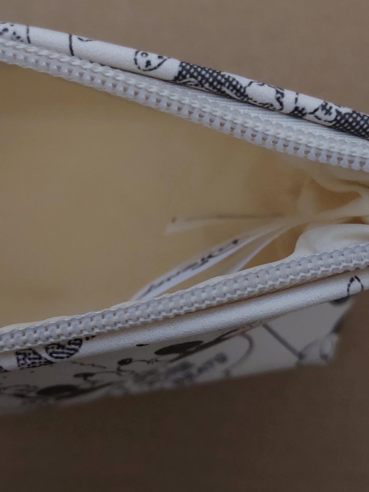 Disney Mickey Mouse vegan leather Cosmetic Bag Zip Pouch