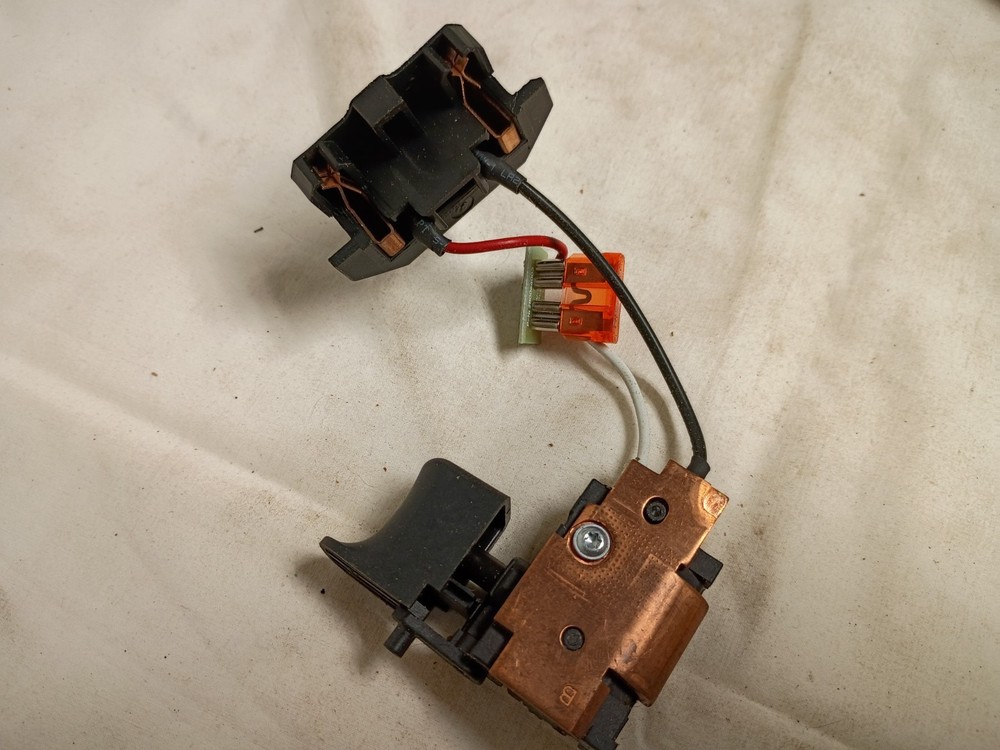 24V Cordless Drill Variable Speed Trigger Switch Assembly w/ Wiring – Tested