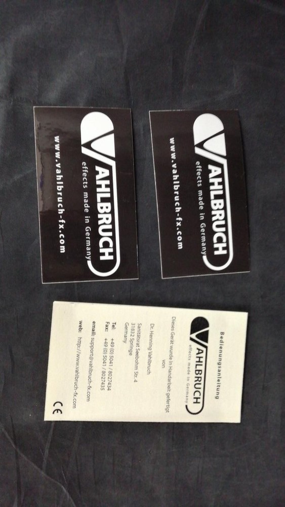 VAHLBRUCH PIPELINE V2 Effects Pedal