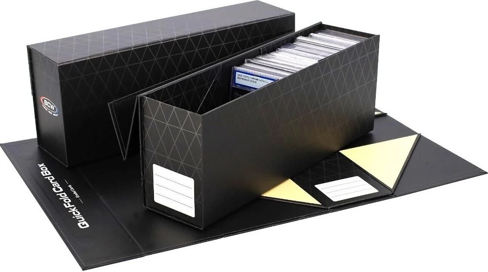 (6x) BCW Quick Fold Graded Storage Box-Sport / Gaming Card Boxes