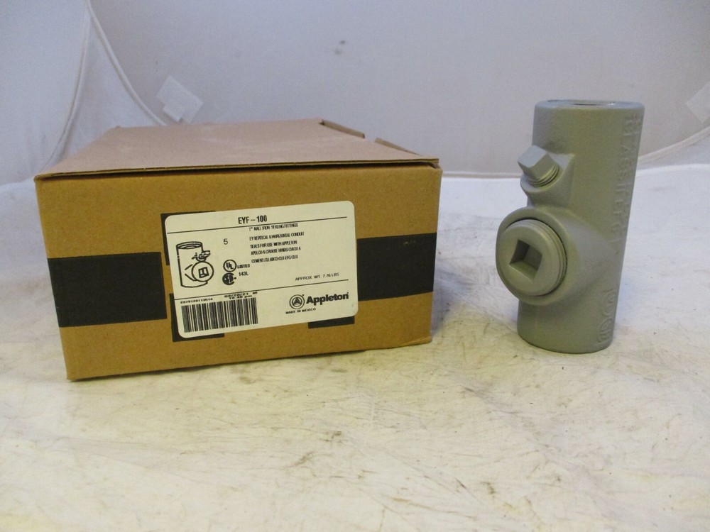 APPLETON EYF100  1" EXPLOSION PROOF SEAL OFF EYS CROUSE HINDS EYS31