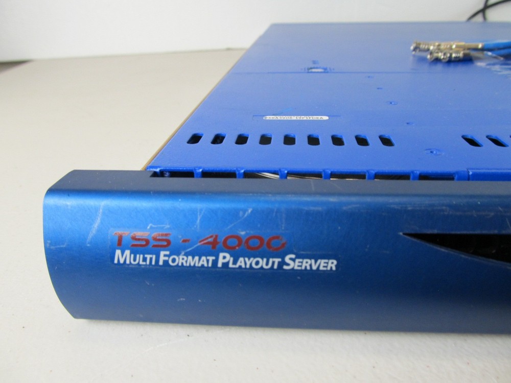 360 Systems TSS-4000 Multi Format Playout Server 4 Channel HD/SD Video