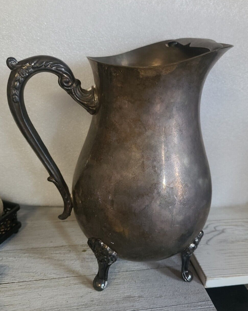Leonard Silverplate Water Pitcher