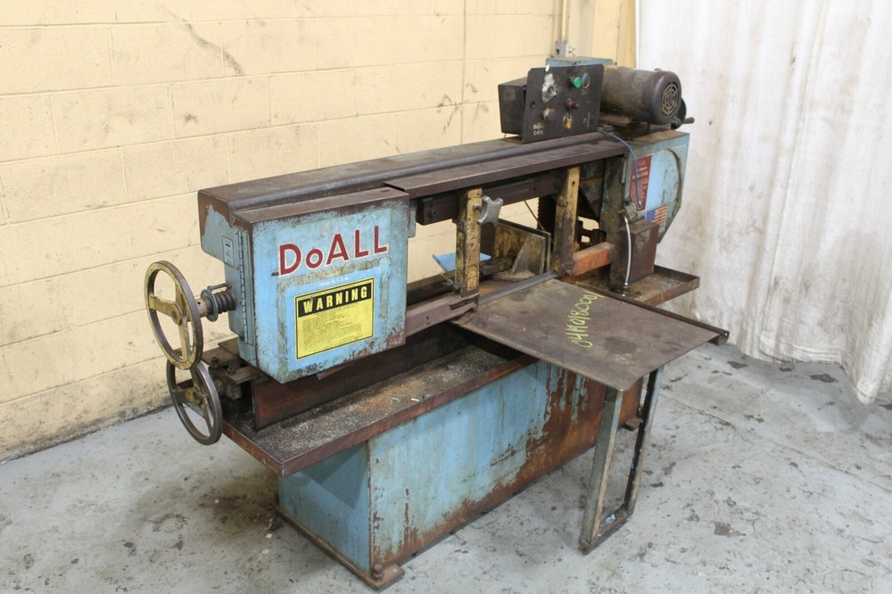 9" X 16" DOALL HORIZONTAL MODEL# C-916M BANDSAW: YODER #72222