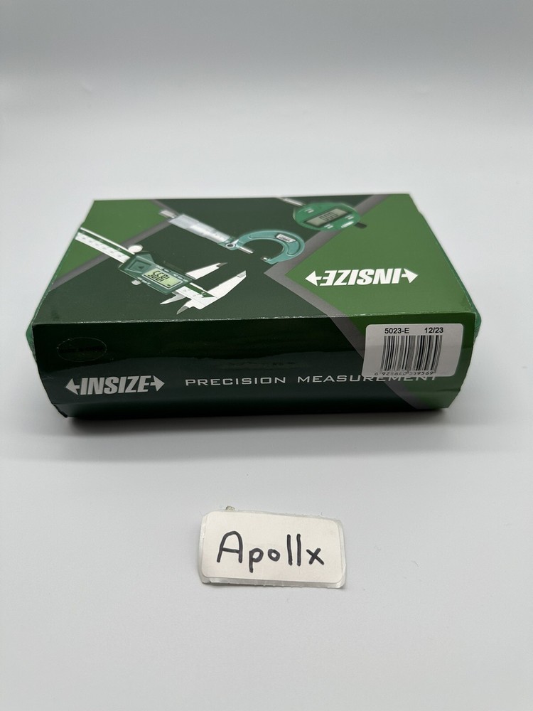 Insize 2-PIECE MEASURING TOOL SET (5023-E) -- FAST SHIPPING!