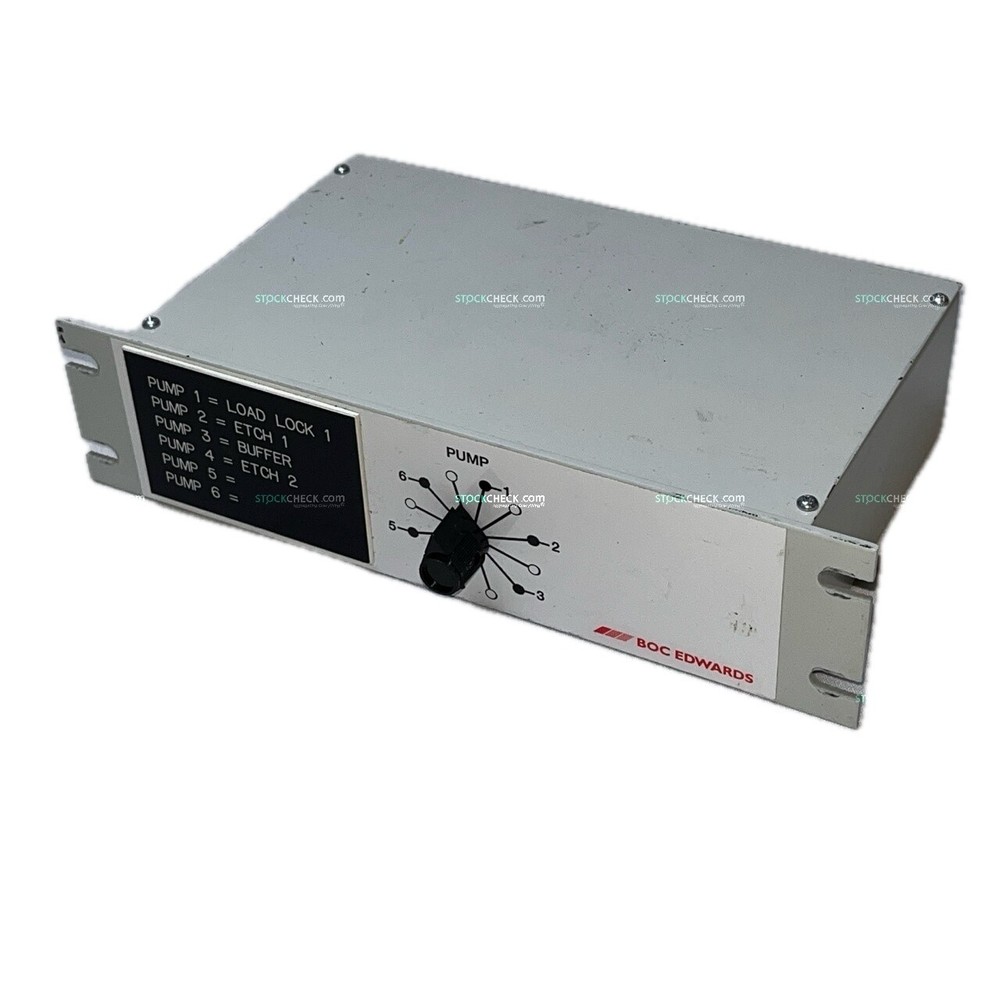 Edwards NRY0190412 IGX Pump 6xPDT Switch Box