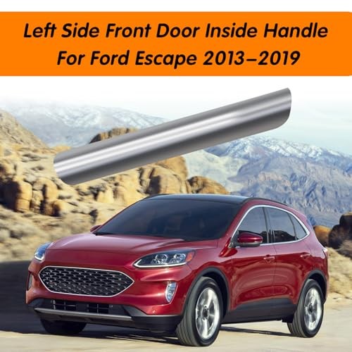 Front Left Interior Door Armrest Handle Cover, Interior LT# 1 PC Silver