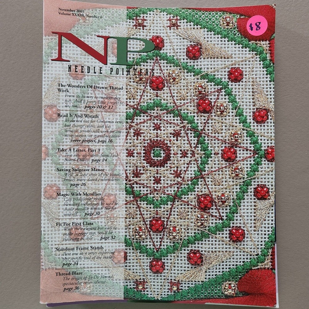 Needle Pointers Magazine Back Issue November 2005