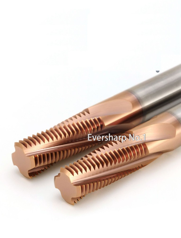 Solid Carbide Thread Mill UNC 8-32 HRC68 Carbide Thread Mill 8-32 Full Teeth