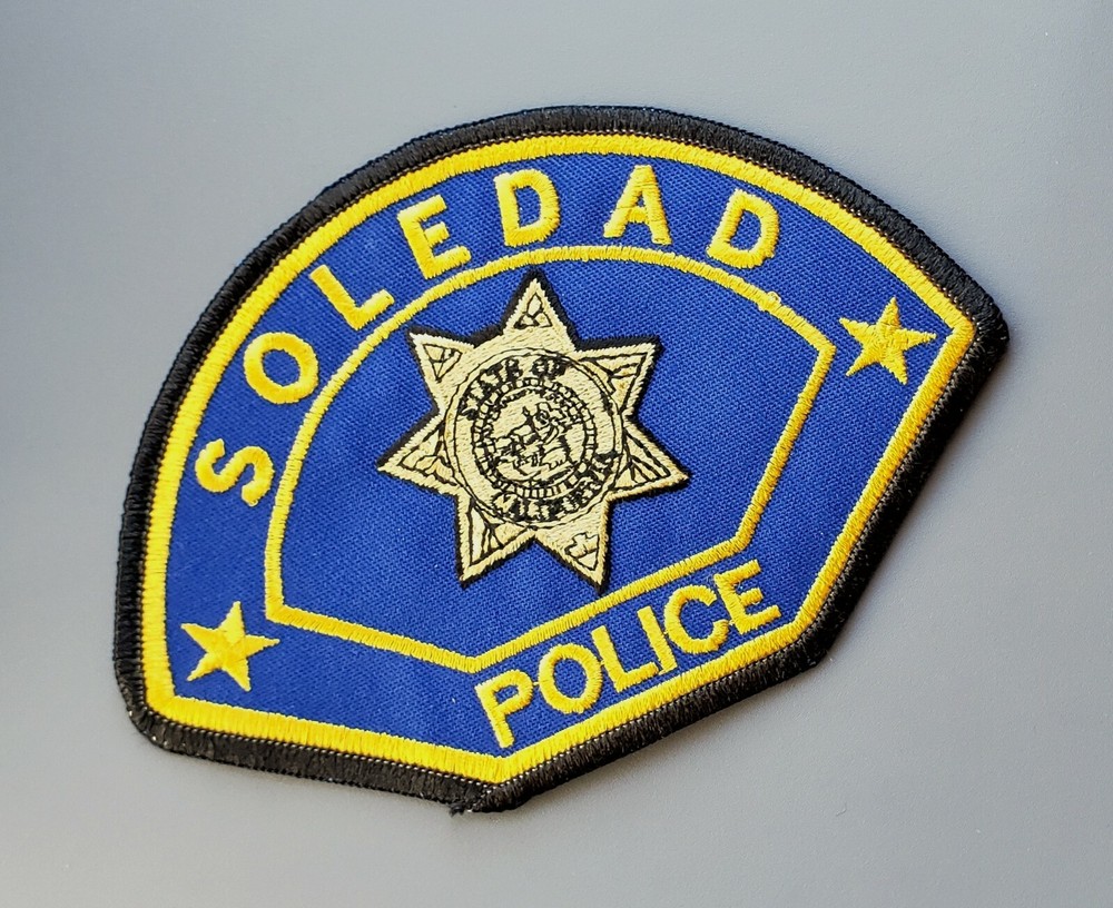 Soledad California Police 2012 Prototype Patch ++ Monterey County CA