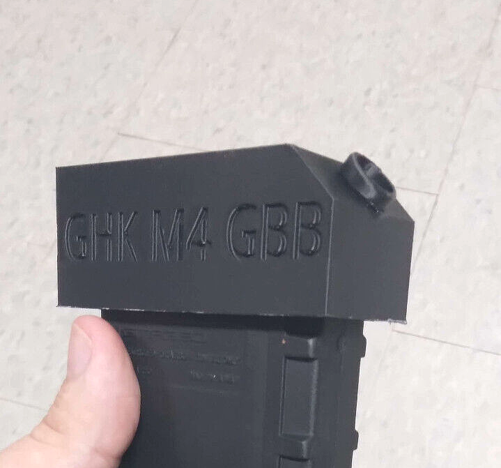 Airsoft GHK M4 / G5 GBBR Speedloader Adapter (Black)