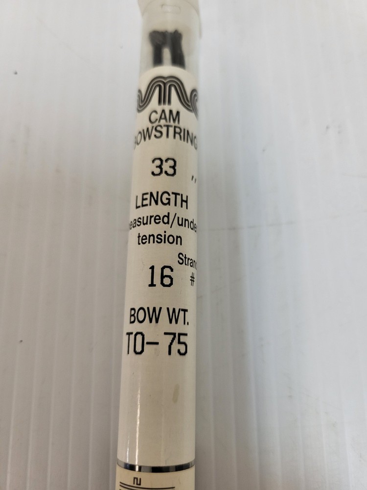 Saunders Cam Bowstring 33 Inch 16 # Bow Wt 75