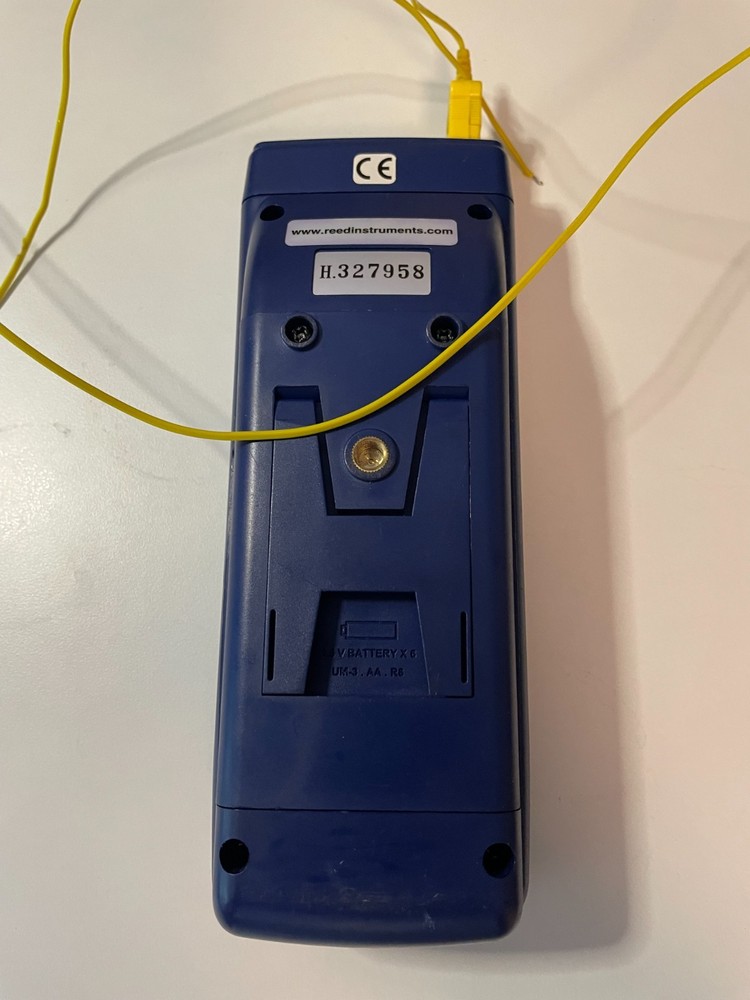 Reed SD-947 SD Card Data Logger Thermometer 4 Channels with SD Card