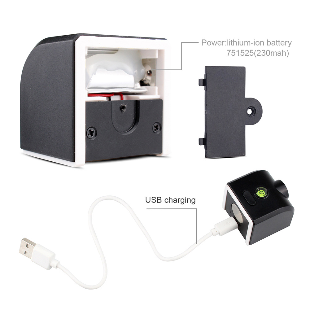 Laser Level Cube (Compatible with Bogeys2Birdies R10 & Rapsodo Golf Stands)