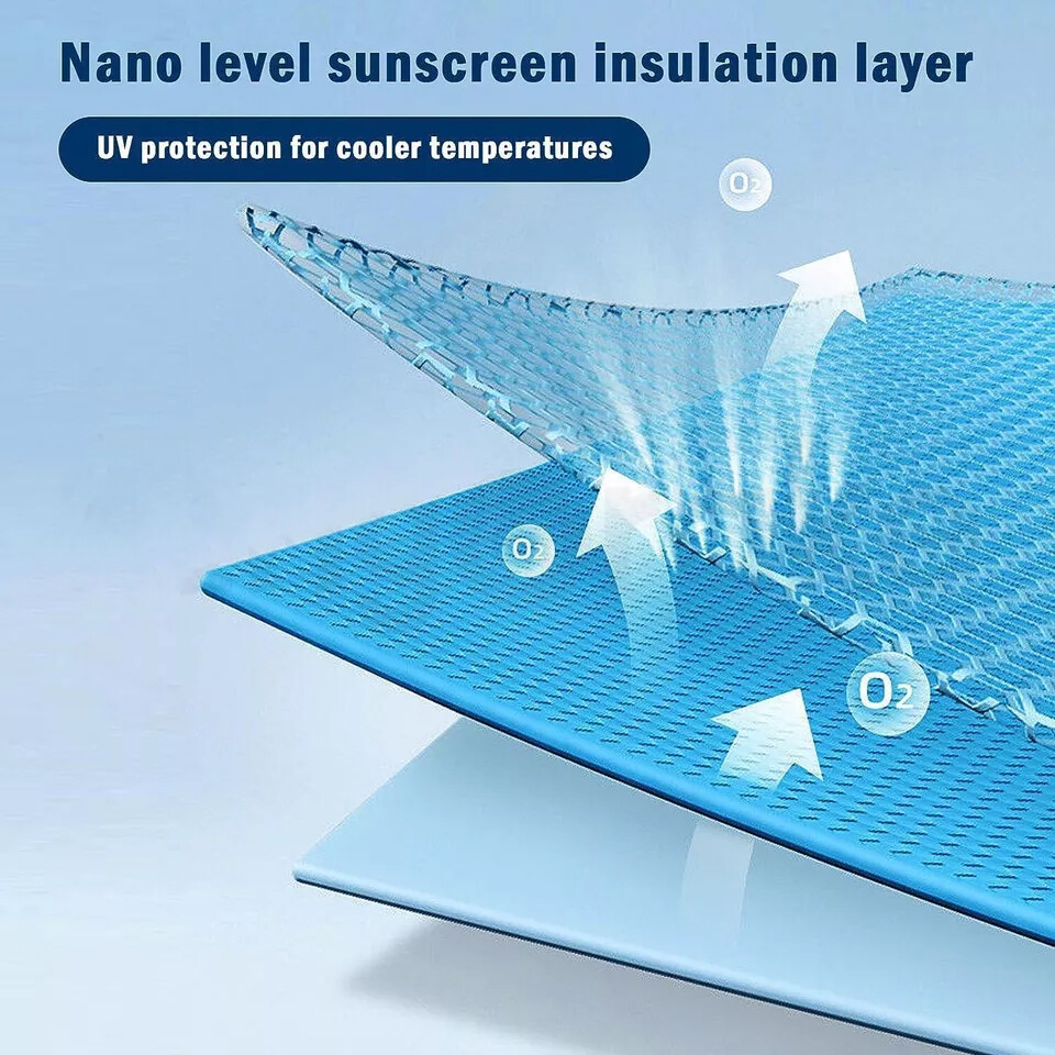 Retractable Car Windshield Sun Shade Umbrella Front Back Window Cover Visor Auto