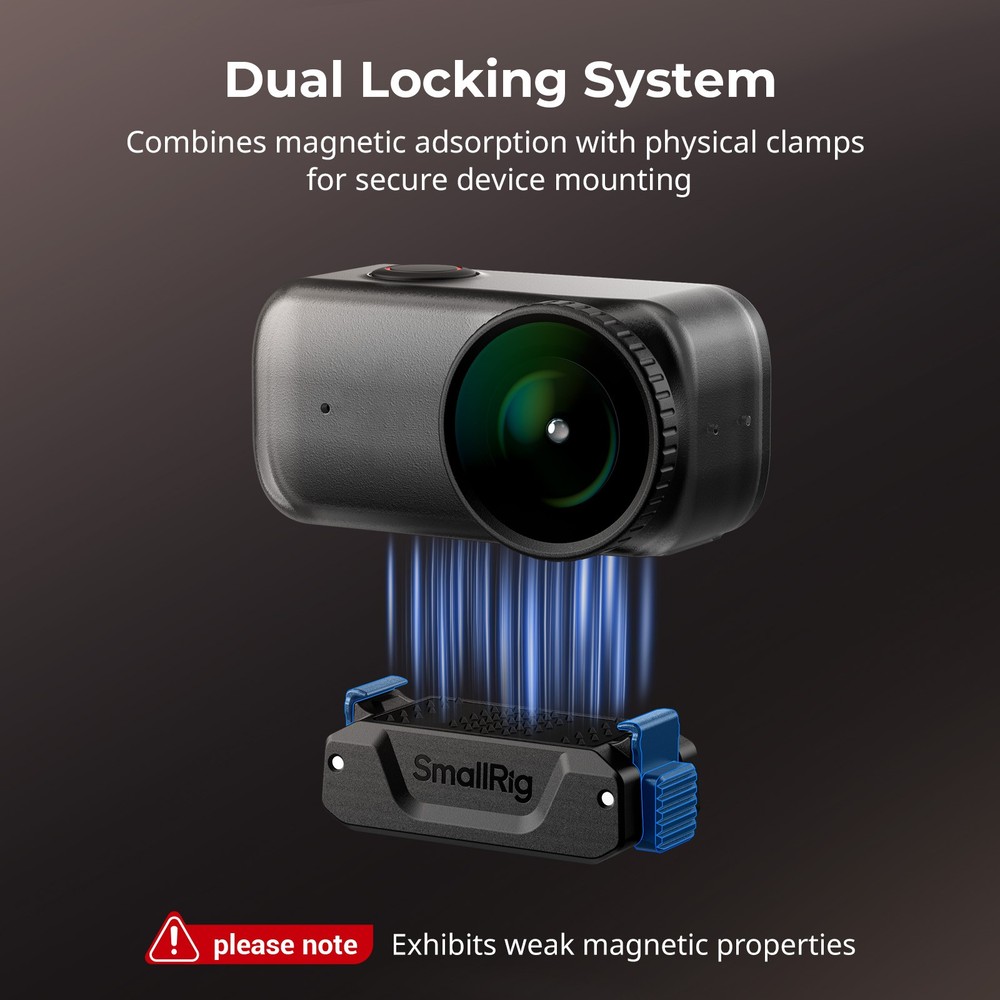 SmallRig Action 6 / Nano Magnetic Quick-Release Adapter Mount with 1/4" Thread