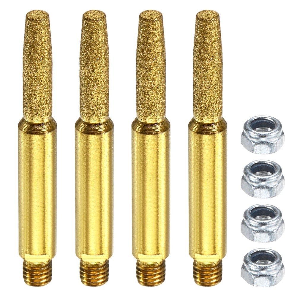 Chainsaw Sharpener with Nuts [8pcs]-Chainsaw Sharpening-[Gold- 3/16 Inch]
