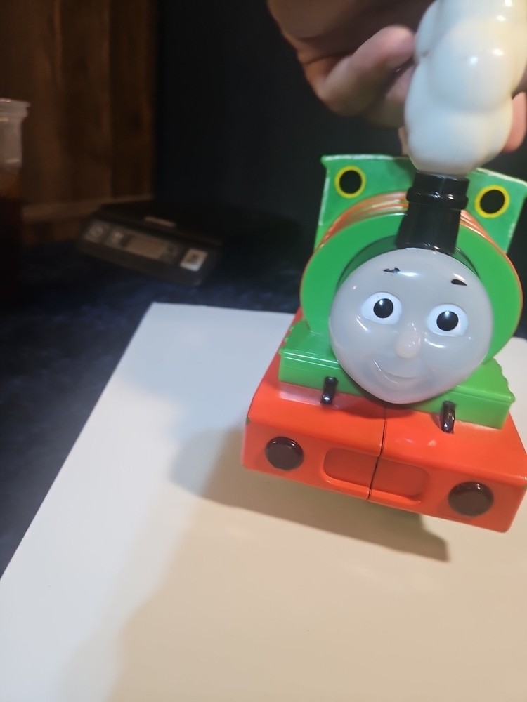 2009 Mattel Thomas Train Light-Up Talking Percy Flashlight with Sounds