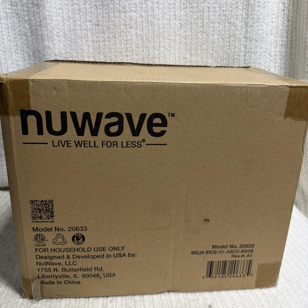 NuWave Oven Pro Plus Model 20633 NEW IN BOX Black