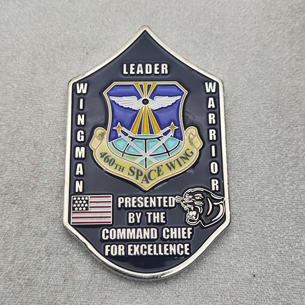 USAF 460th Space Wing Challenge Coin