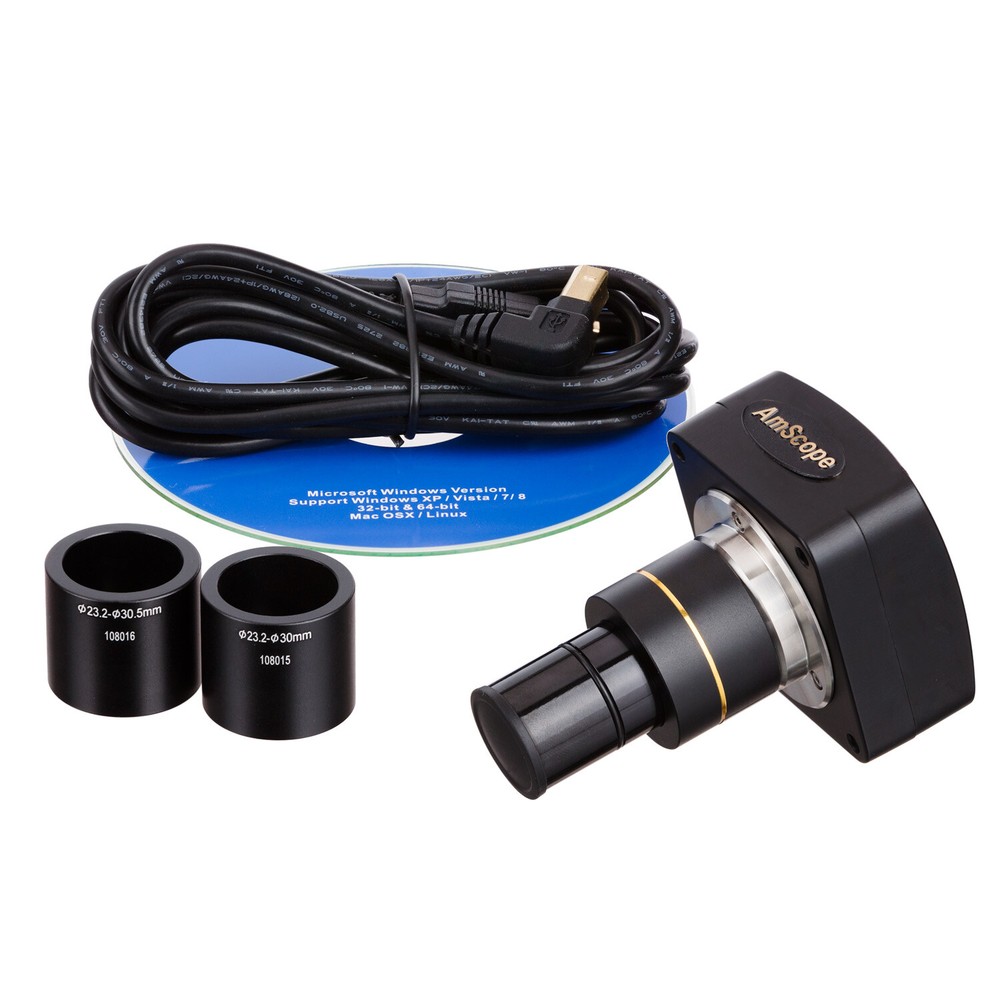 AmScope 5MP USB Microscope Digital Camera + Measurement Software