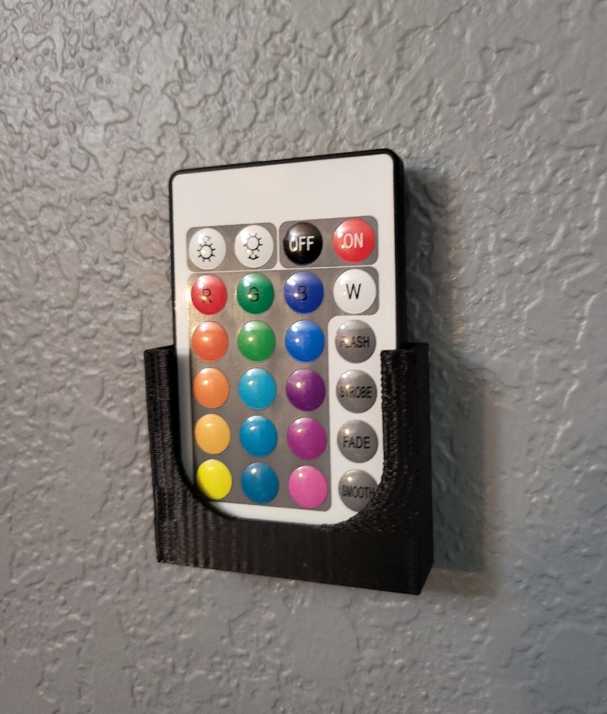 LED Light Remote Wall Mount Stand Holder- Multiple Colors and Styles