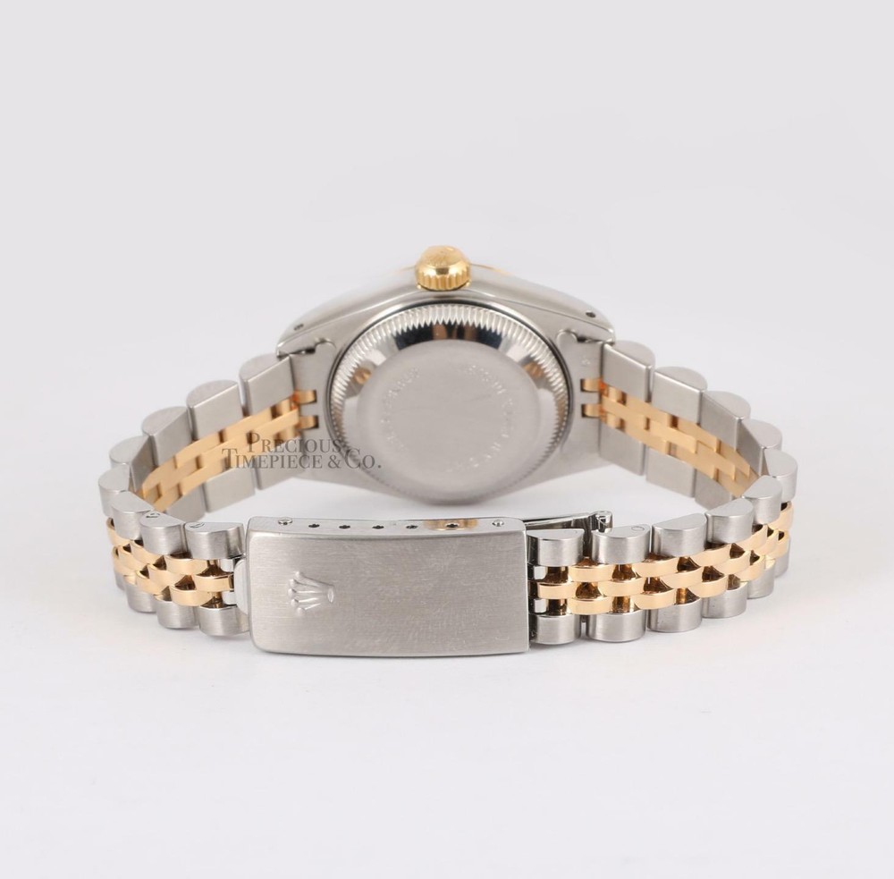 Rolex Lady Datejust 26mm Ruby Diamond Bezel-Diamond White MOP String Dial & Lugs