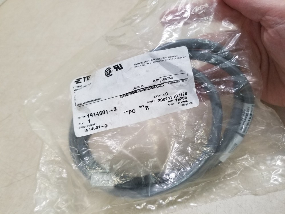 TE CONNECTIVITY EXTENSION CABLE, 50MM ROLLER, 1914601-3