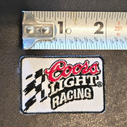 Coors Light Racing Embroidered Patch